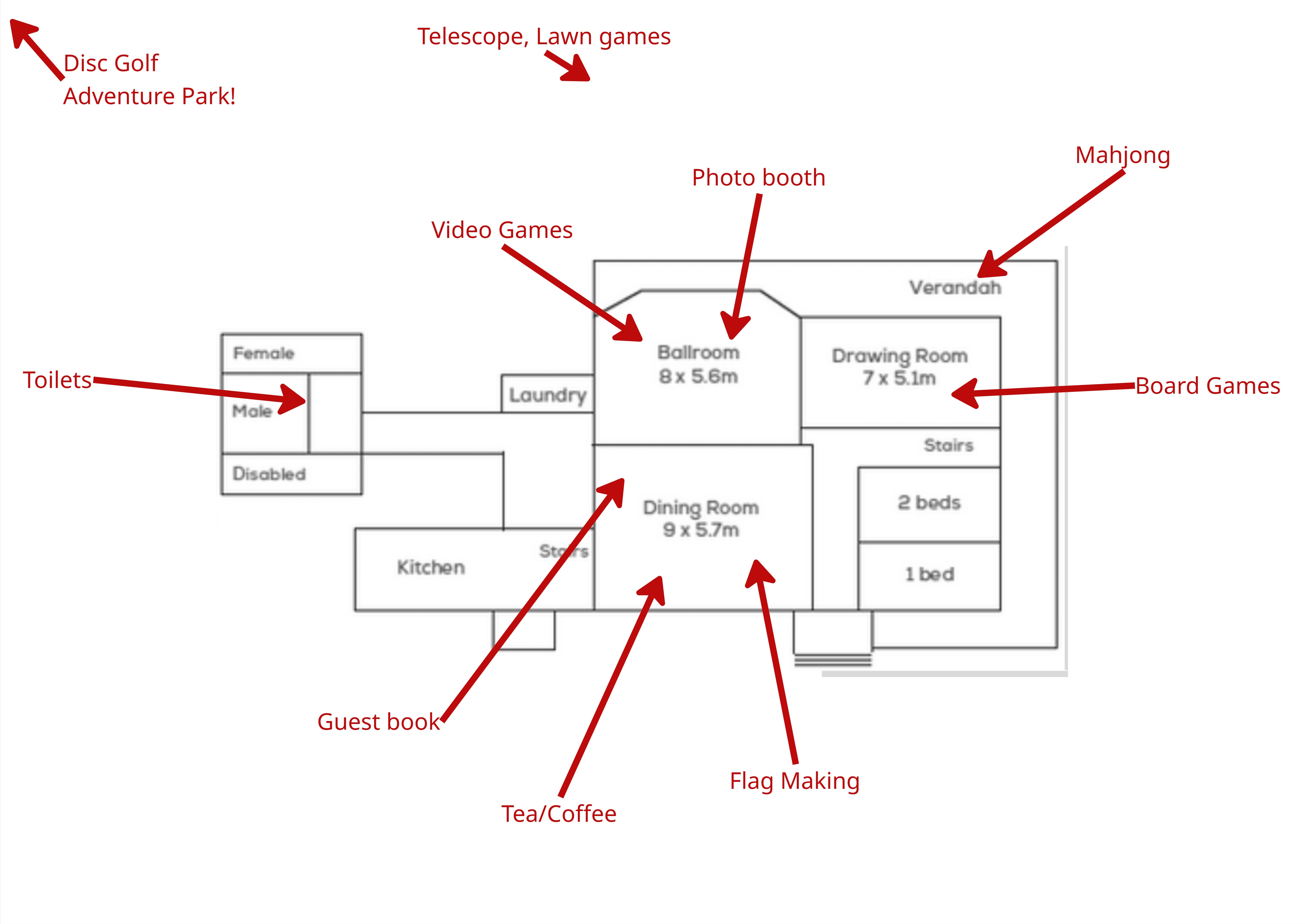 Woodhouse Manor Map